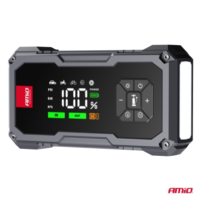 AMiO - Štartovacie zariadenie 4in1 12V 7,2Ah 600A PRO