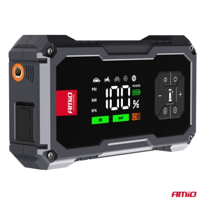 AMiO - Štartovacie zariadenie 4in1 12V 7,2Ah 600A PRO