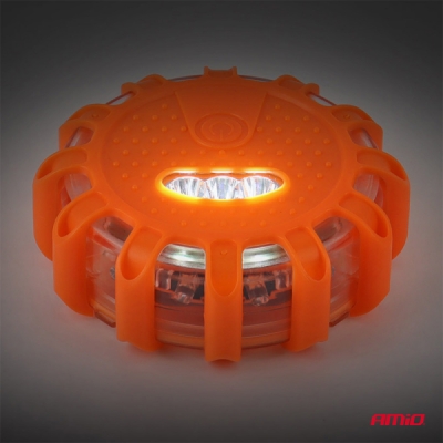 AMiO - Núdzové svietidlo LED 12SMD+3SMD 650mAh (BATT)