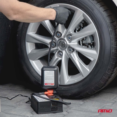 Sada na opravu defektov a hustenie pneumatík 31mm 12V AMIO-04930