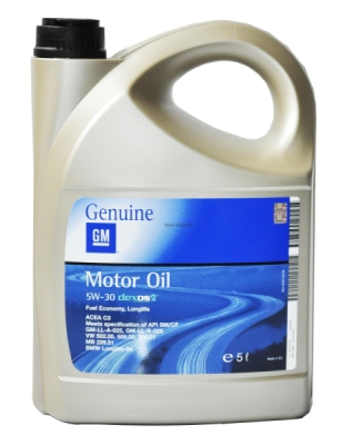 Motorový olej OPEL GM DEXOS 2 5W-30 5L