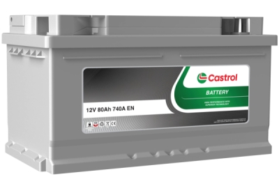 CASTROL - Štartovacia batéria - akumulátor SLI-EN 12V 80Ah 740A P+
