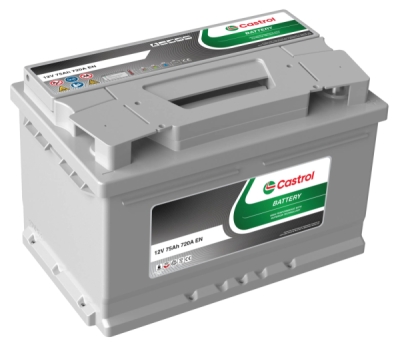 CASTROL - Štartovacia batéria - akumulátor SLI-EN 12V 75Ah 720A P+