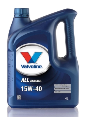 Motorový olej VALVOLINE All Climate 15W-40 4L
