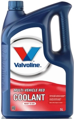 Nemrznúca kvapalina VALVOLINE Multi-Vehicle Coolant Red RTU 5L