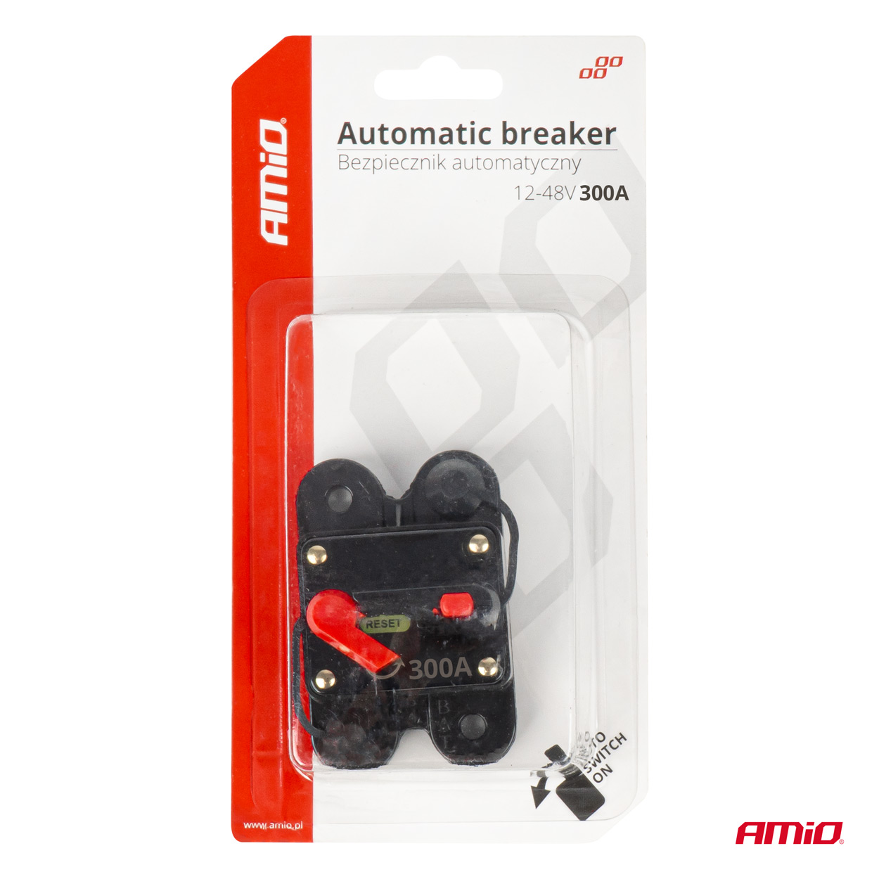 AMiO - Automatická autopoistka 12-48V 300A