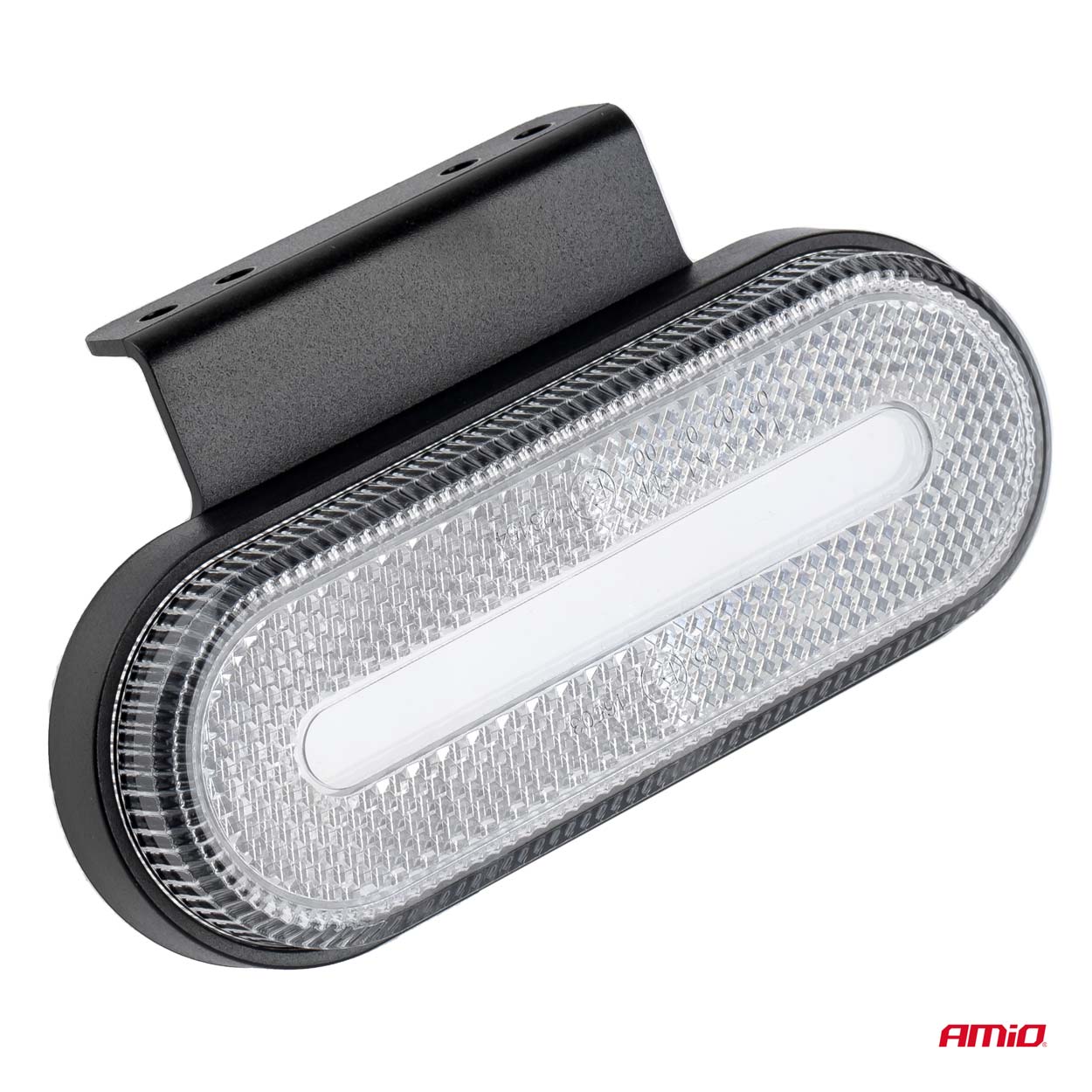 AMiO - Svetlo obrysové biele – oválne LED - OM-01-W