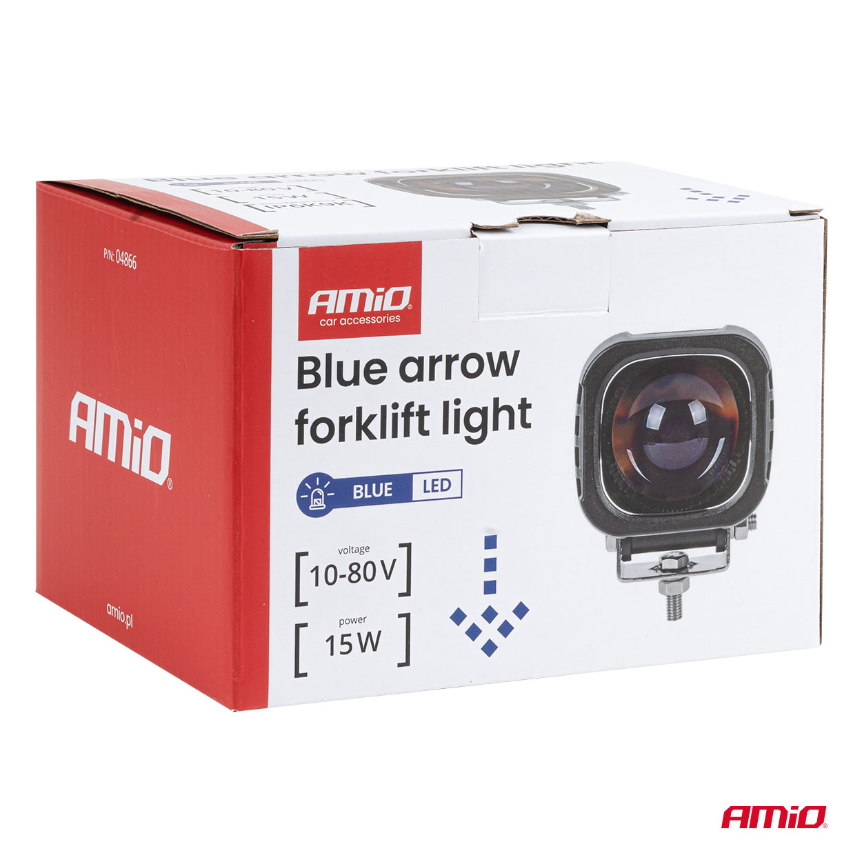 AMiO - LED bezpečnostné svetlo 15W 10–80V