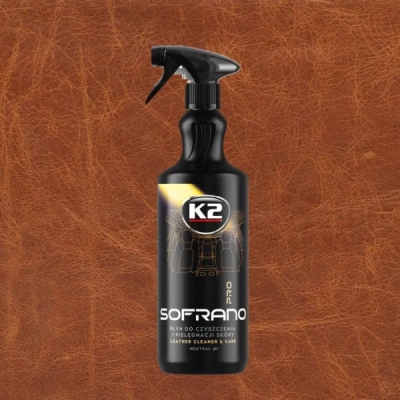 K2 - Pena na čistenie a starostlivosť o kožu Sofrano Foam PRO 1L