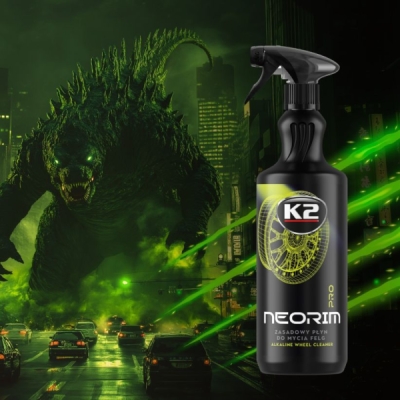 K2 - Zásaditý čistič diskov a pneumatík Nneorim PRO 1L