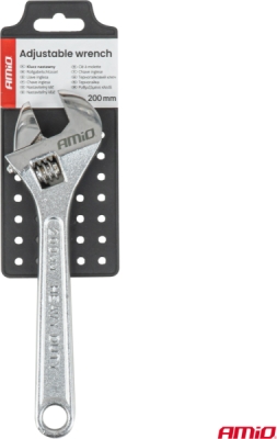Nastaviteľný kľúč 200mm 8" AMiO-04980