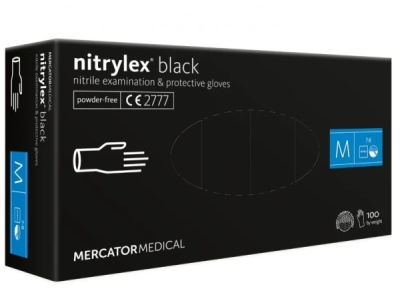 MERCATOR - Nitrilové rukavice Nitrylex Basic veľkosť M, 100ks