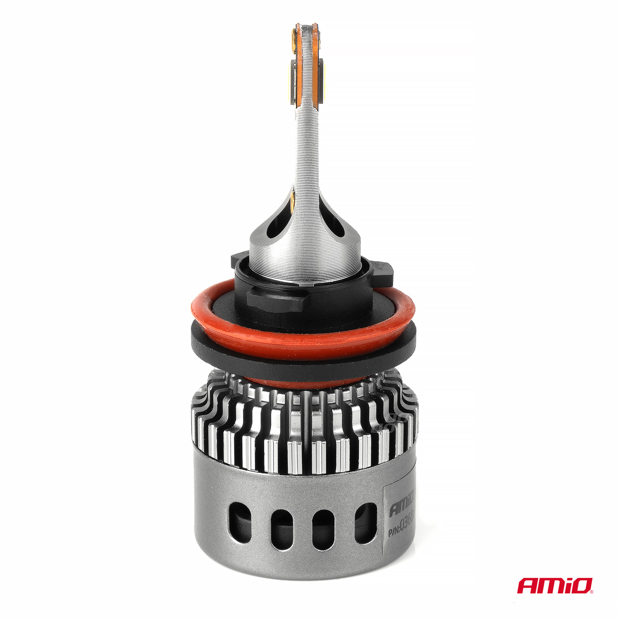 AMiO - LED žiarovky hlavného svietenia K3 H8 H9 H11 H16 12V 6000K canbus