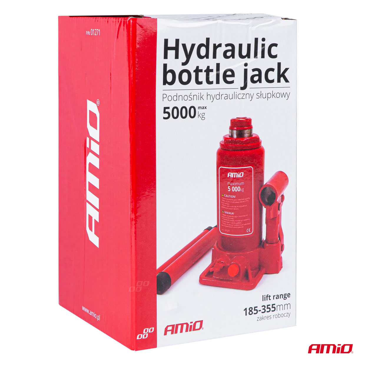 AMiO - Hydraulický piestový zdvihák „ panenka” 5T