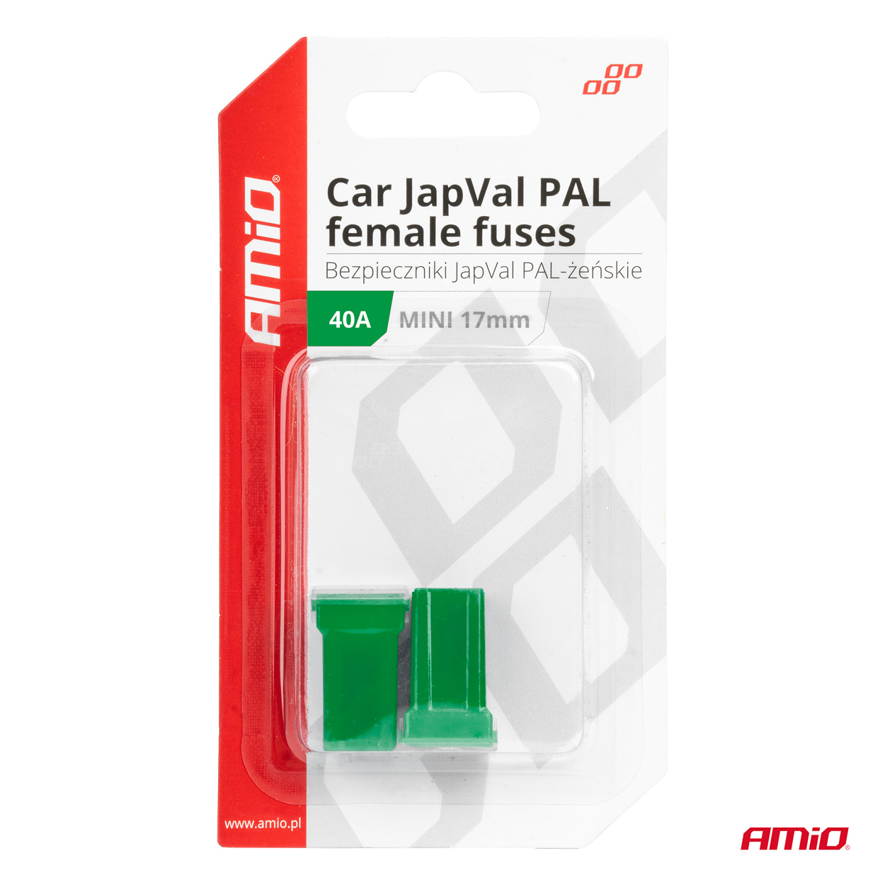 AMiO - Poistky JAPVAL PAL samica 40A