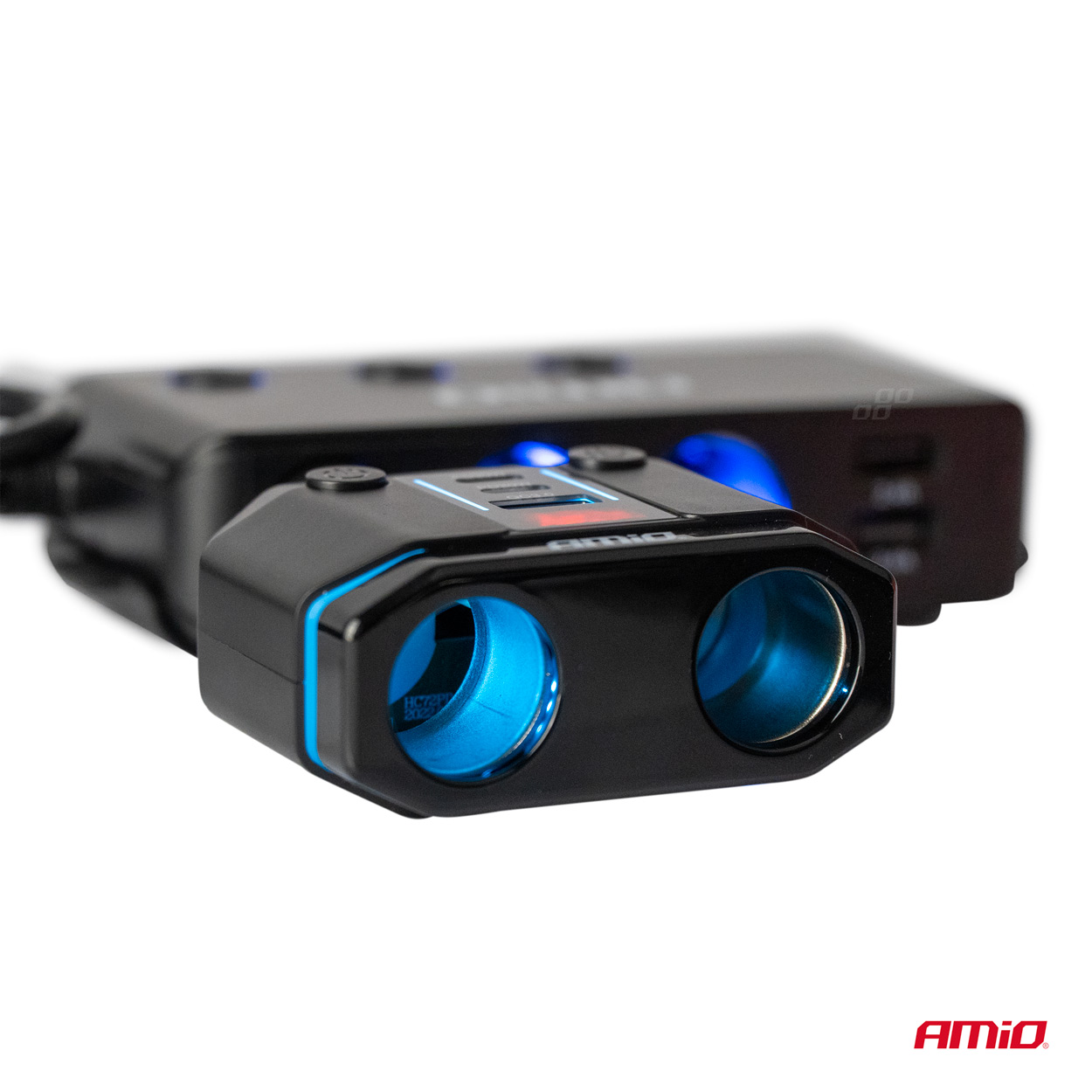 AMiO - Predlžovacia zásuvka PD30W PD20W QC3.0 12/24V max 200W