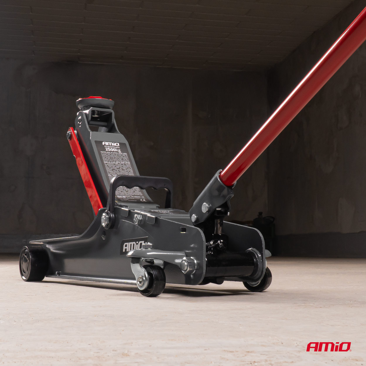 AMiO - Hydraulický zdvihák nízkoprofilový 2,5T CE TUV