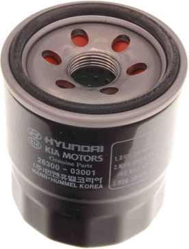 KIA OEM - Olejový filter HYUNDAI I30 1,4 11- 2630003001