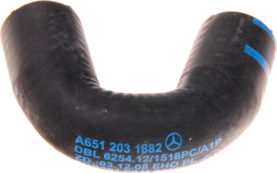 MERCEDES OEM - Hadica chladiča TRIEDA C W204 2.2 CDI 08- MERCEDES A6512031882