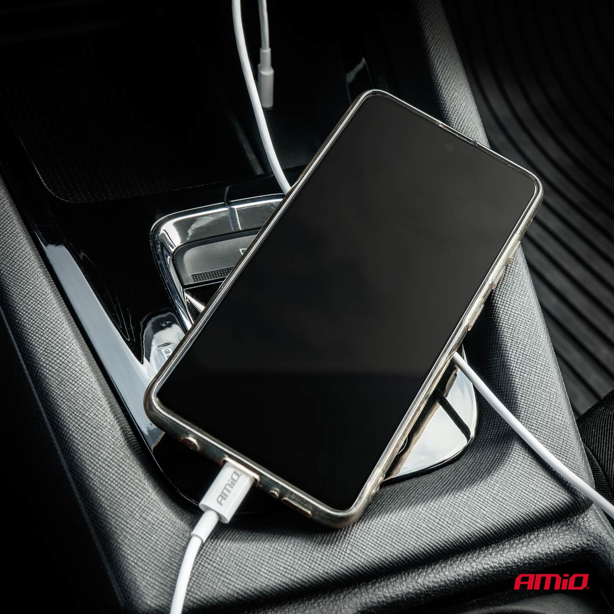 AMiO - Kábel 'USB-C na USB-C 60W 100cm FullLINK