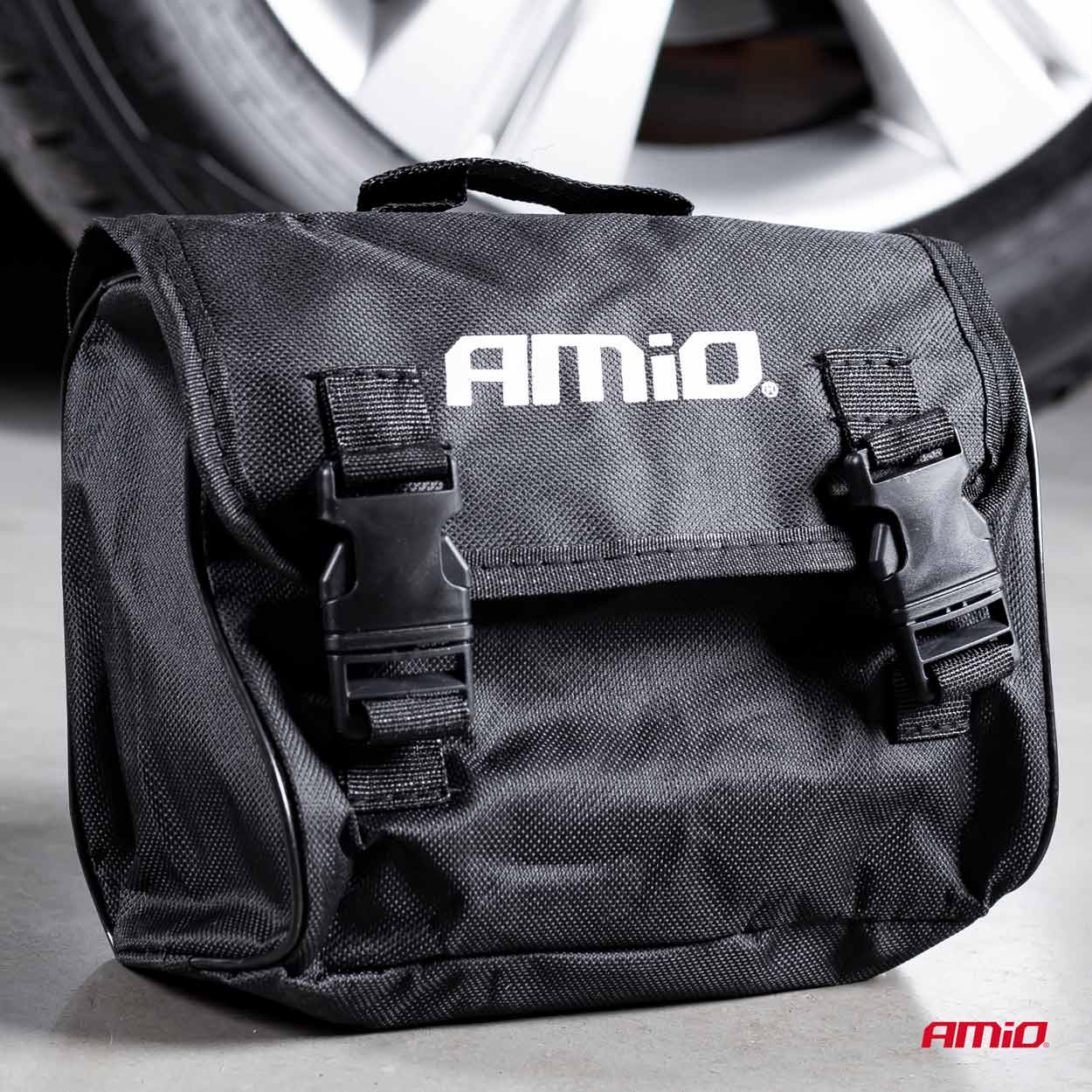 AMiO - Kompresor do auta kovový 12V HQ, Acomp-03