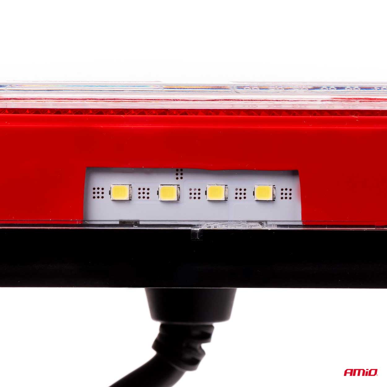 AMiO - Svetlo zadné združené LED dynamické ĽAVÉ RCL-04-L