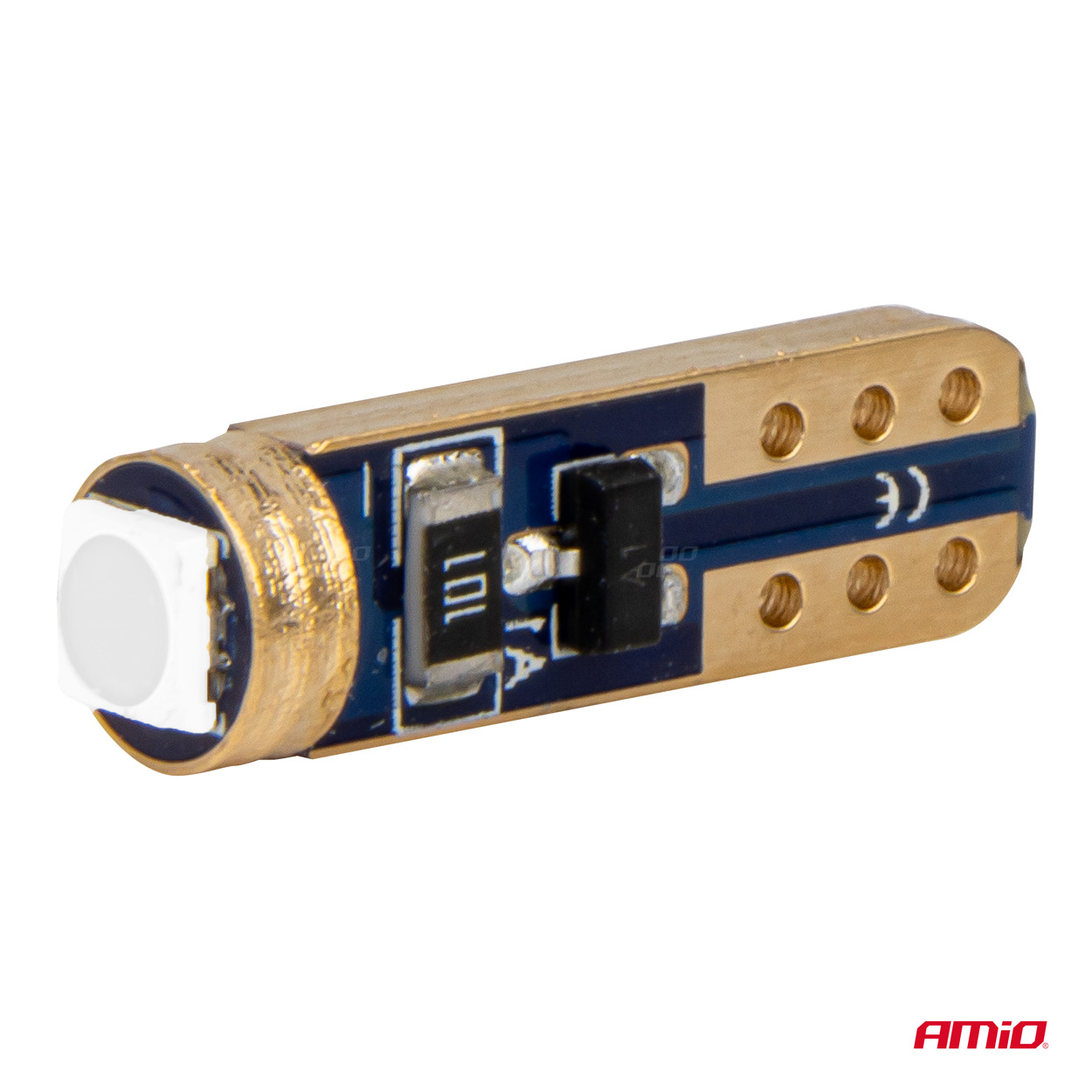 AMiO - LED žiarovky STANDARD Green T5 12V 3030 1LED HP
