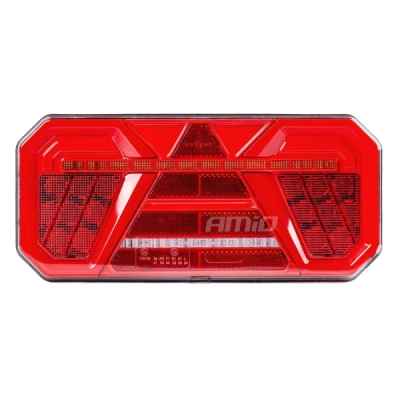 AMiO - Svetlo zadné združené LED dynamické ĽAVÉ RCL-04-L