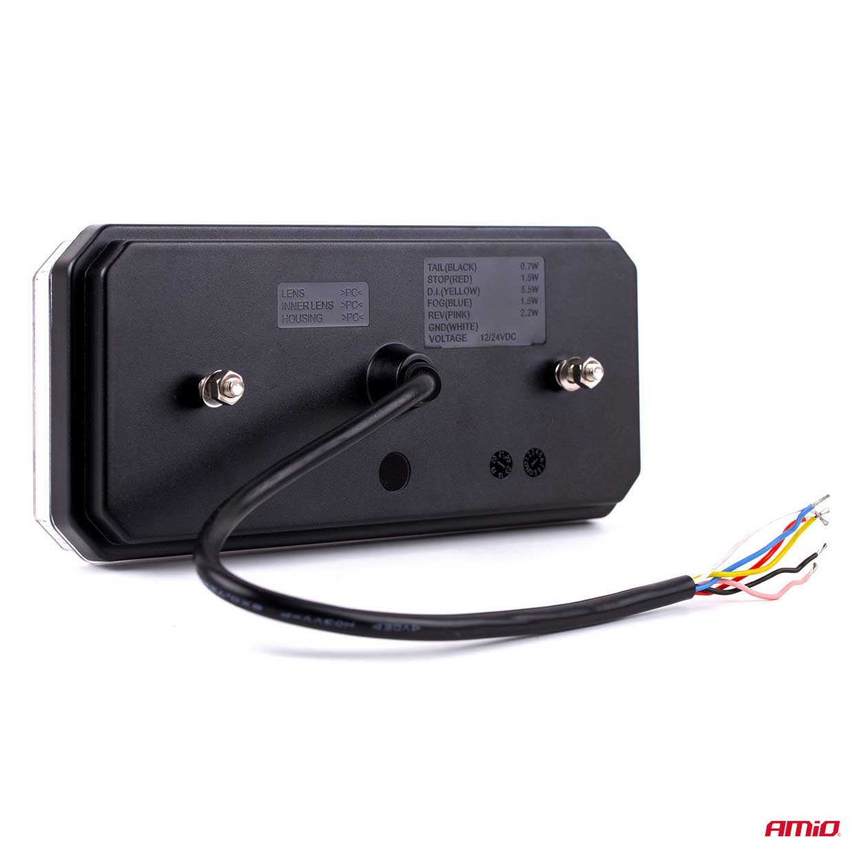 AMiO - Svetlo zadné združené LED dynamické ĽAVÉ PRAVE- RCL-01-LR