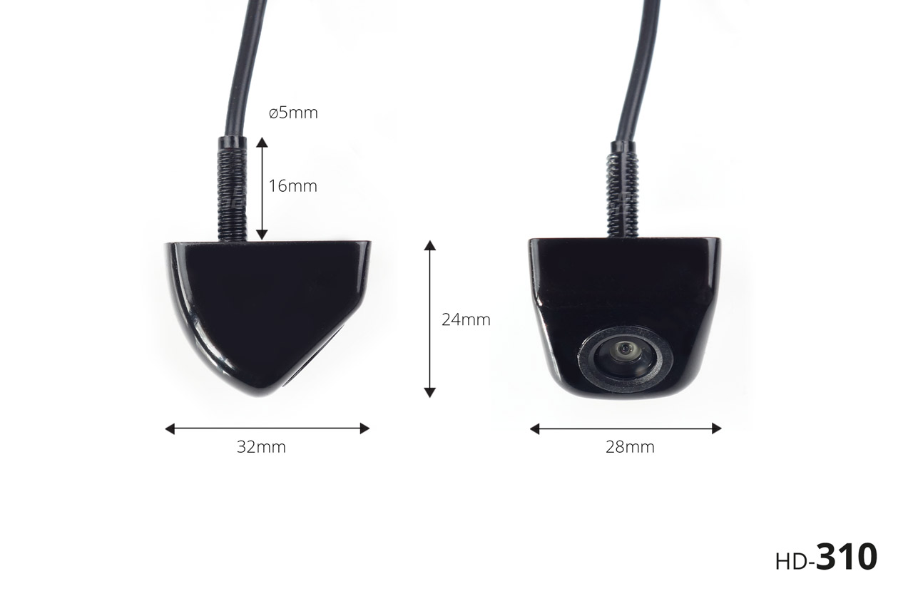 AMiO - Parkovací asistent TFT01 4,3" s kamerou HD-310 4-senzorové strieborné