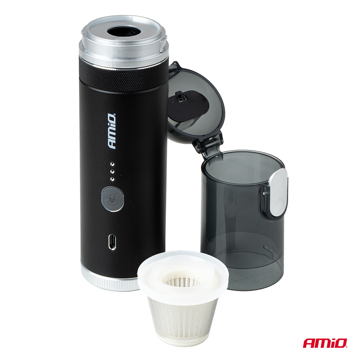 AMiO - Bezdrôtový vysávač s funkciou pumpy, 100 W, 20 kPa, USB-C,
