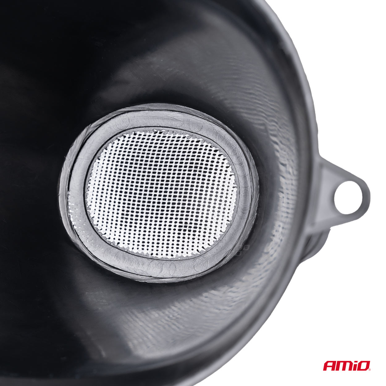 AMiO - Plastový univerzálny lievik so sitkom 3-dielny eliptický 14cm