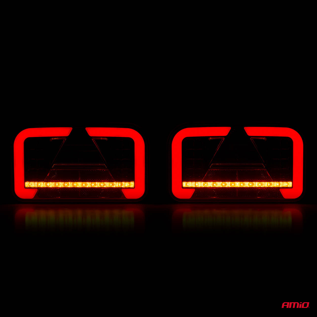 AMiO - Svetlo zadné združené LED dynamické PRAVÉ RCL-03-R