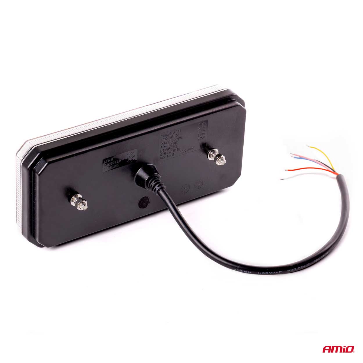 AMiO - Svetlo zadné združené LED dynamické ĽAVÉ RCL-02-L