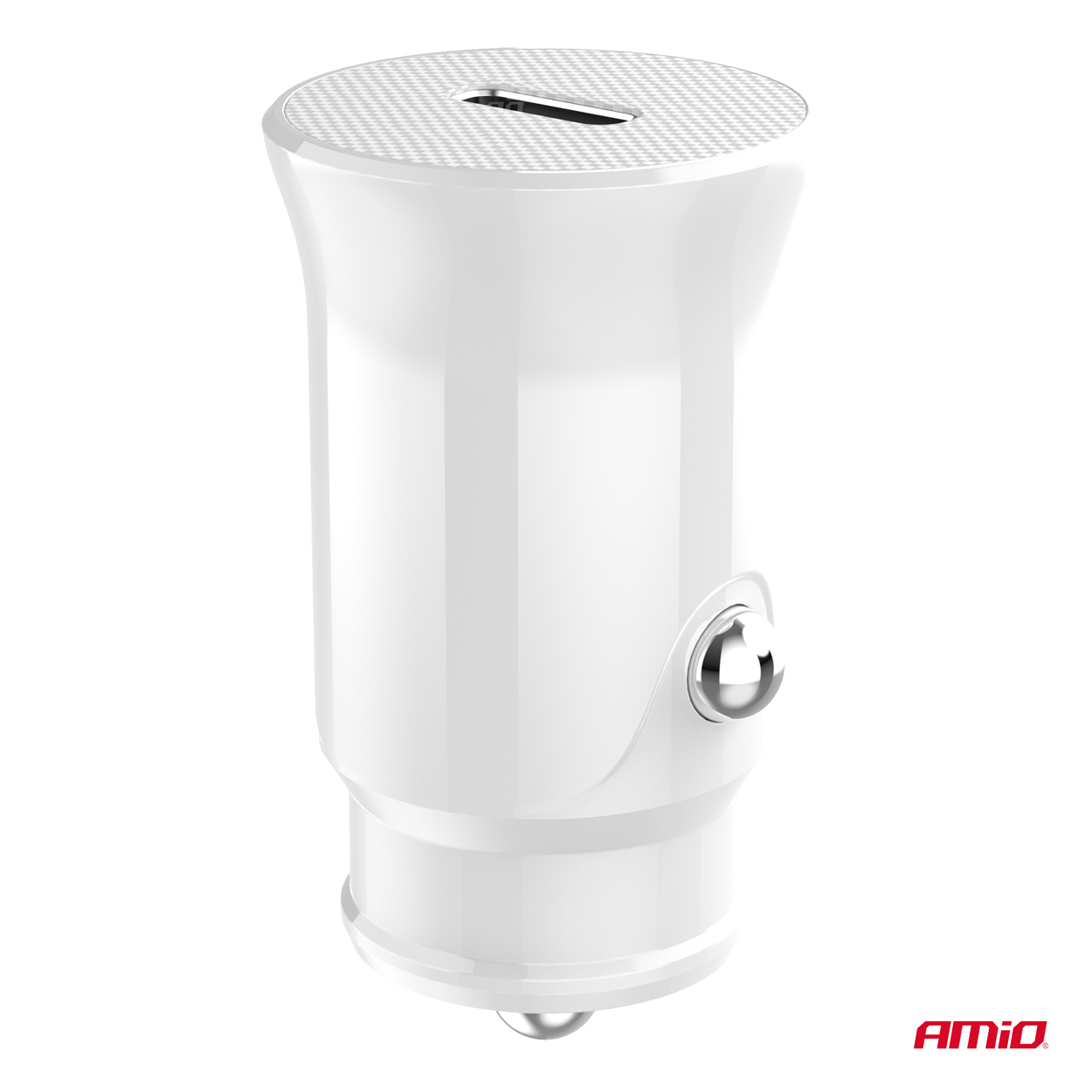 AMiO - Nabíjačka do auta USB-C 20W 12/24V