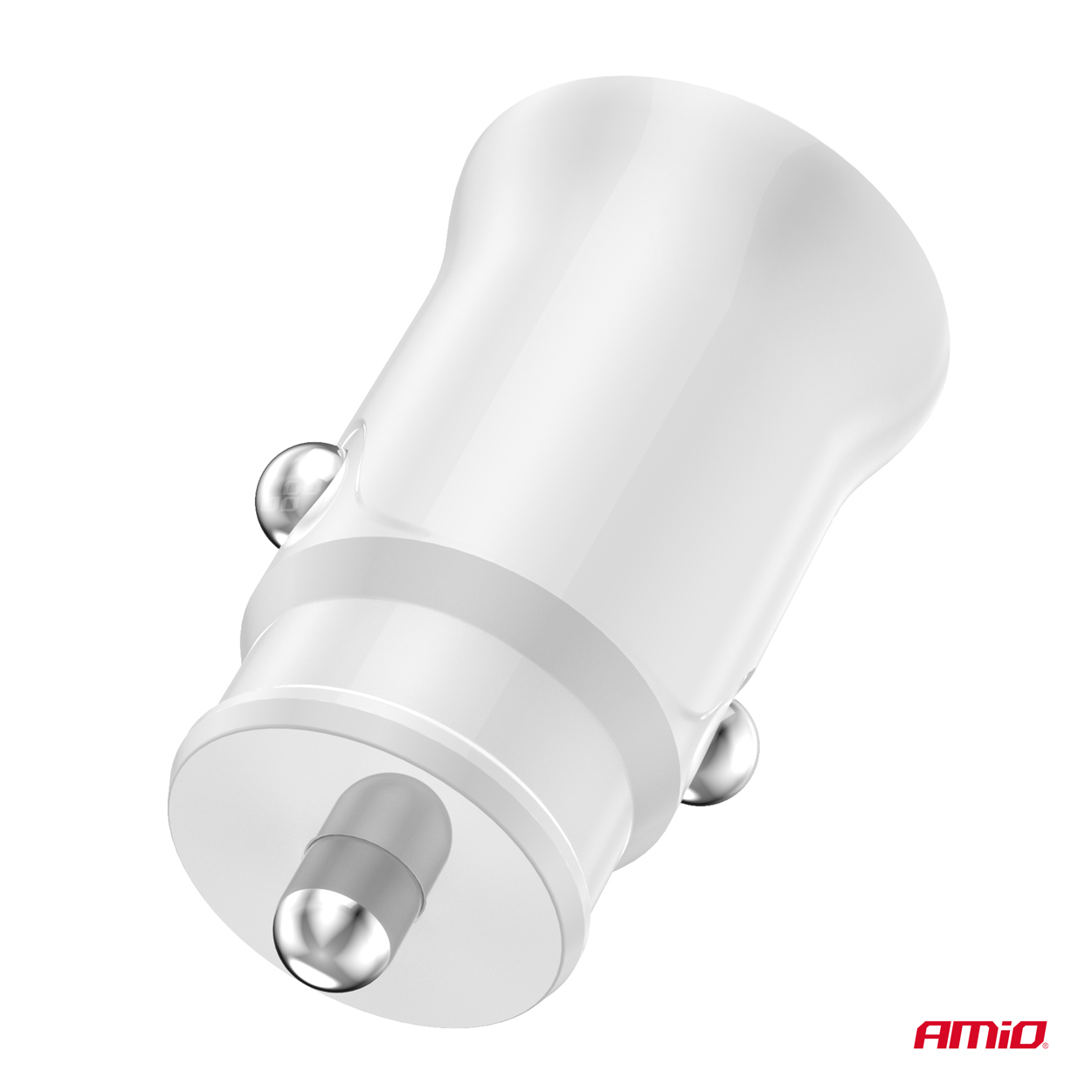AMiO - Nabíjačka do auta USB-C 20W 12/24V
