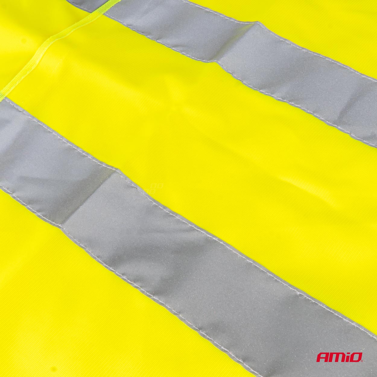 AMiO - Reflexná vesta XL žltá s certifikátom