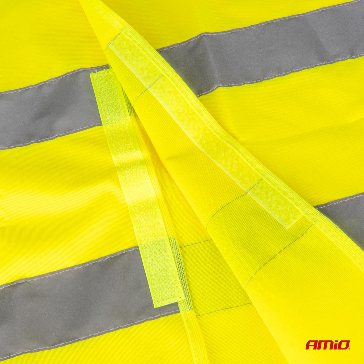 AMiO - Reflexná vesta XL žltá s certifikátom