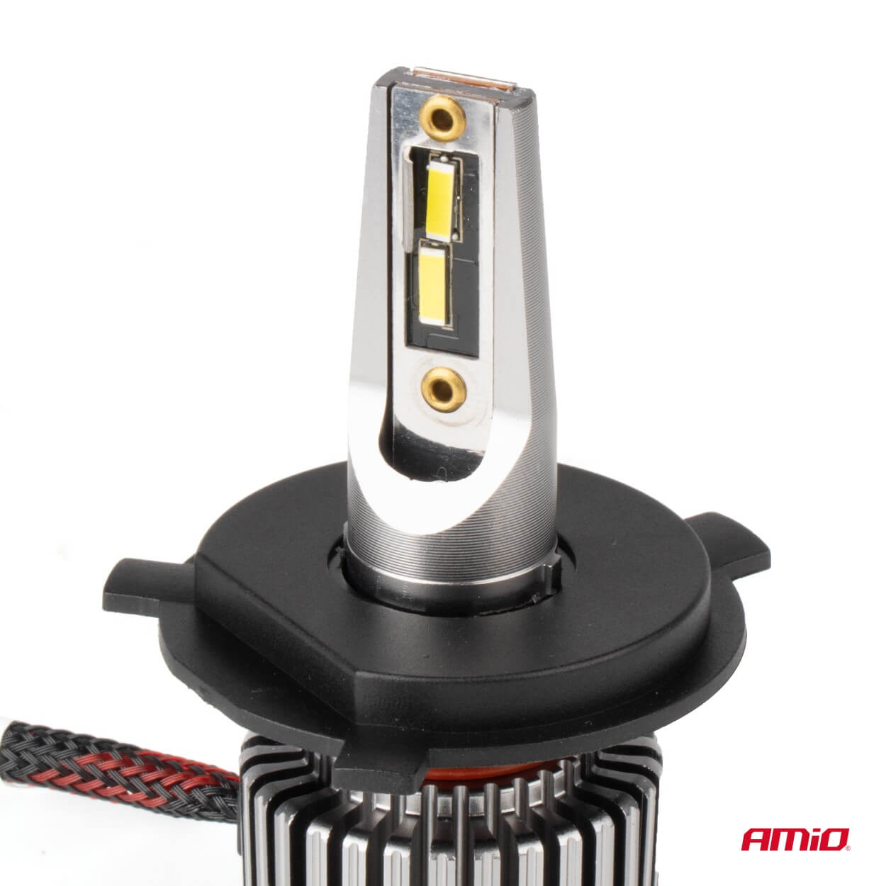 AMiO - LED žiarovky hlavného svietenia K3 H4/H19 12V 6000K canbus
