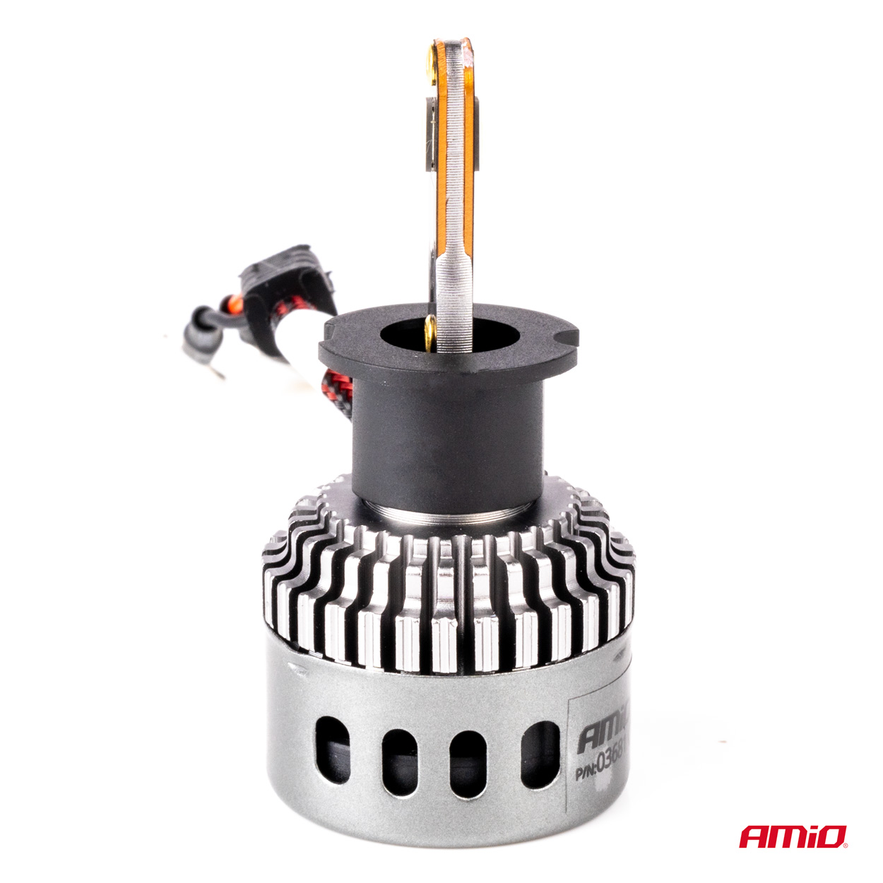 AMiO - LED žiarovky hlavného svietenia K3 H3 12V 6000K canbus