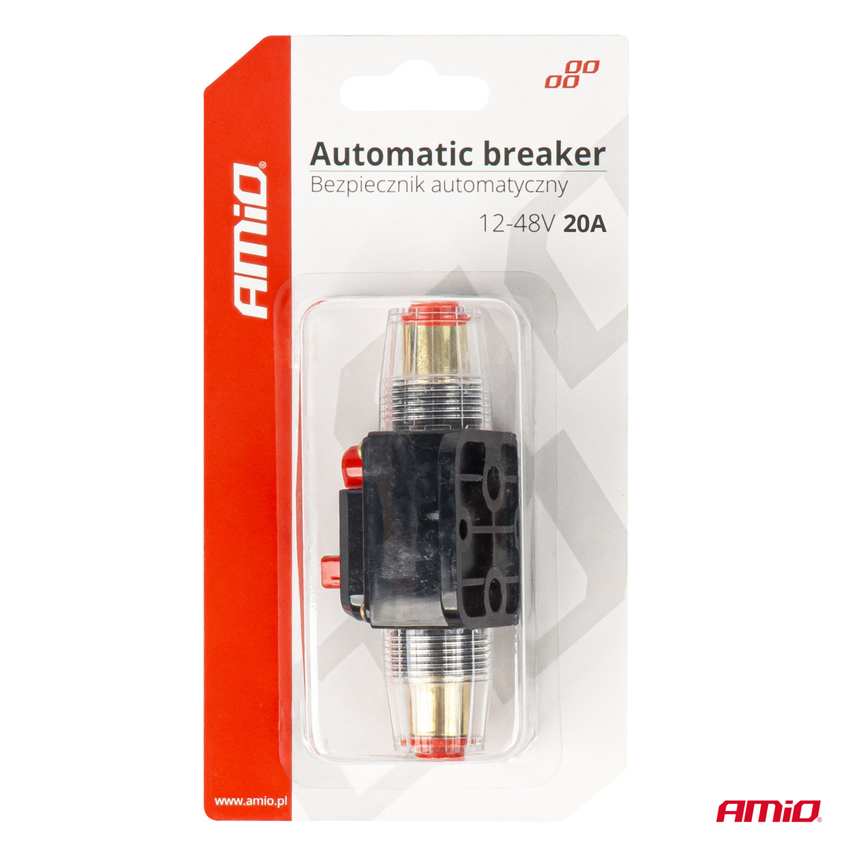 AMiO - Automatická autopoistka 12-48V 20A
