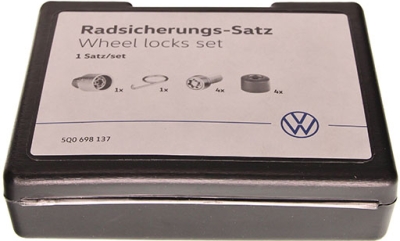 VAG OEM - Sada skrutiek kolies VW PASSAT 97-, T-ROC 18- 5Q0698137