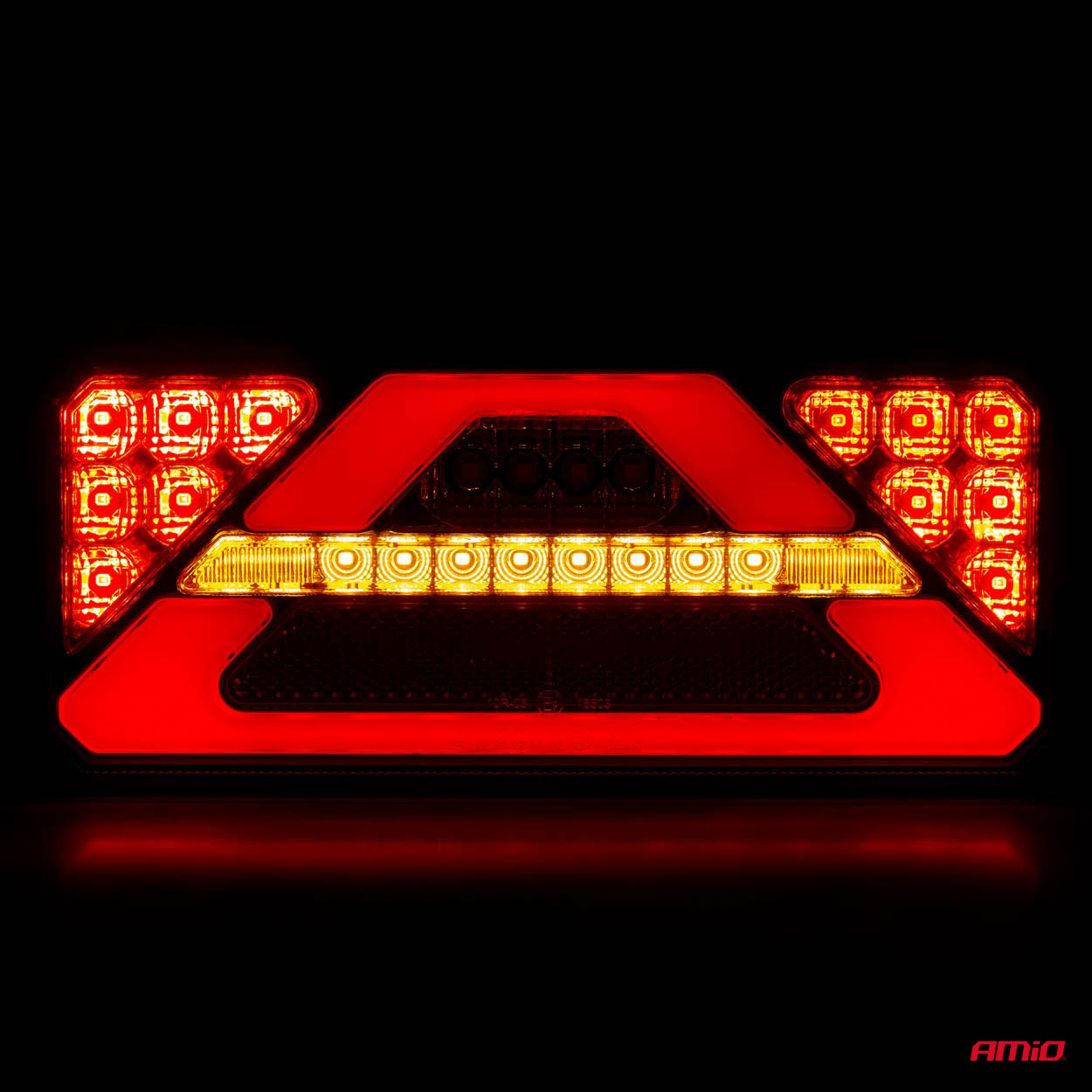 AMiO - Svetlo zadné združené LED dynamické PRAVÉ RCL-02-R