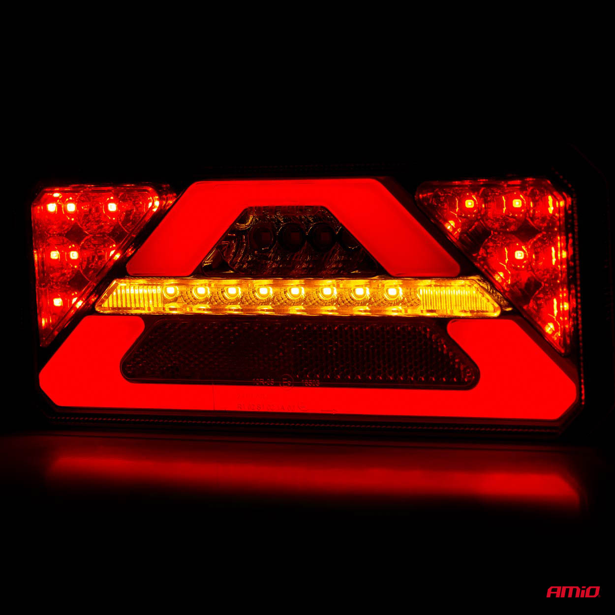 AMiO - Svetlo zadné združené LED dynamické PRAVÉ RCL-02-R