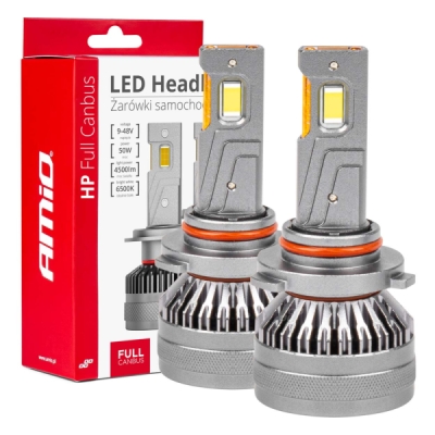 AMiO - LED žiarovky hlavného svietenia HB4 9006 HP séria Full Canbus
