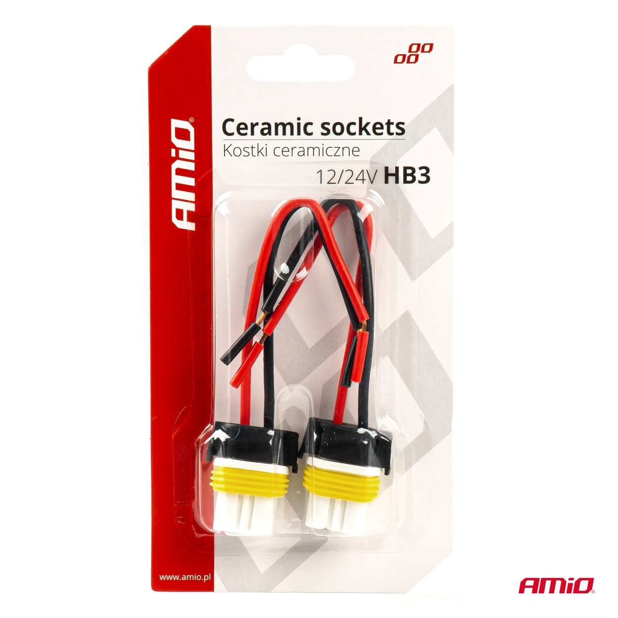 AMiO - Keramické zásuvky 2ks HB3 9005