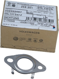 VAG OEM - Tesnenie EGR ventilu VW GOLF 2.0 TDI 12- 04L131547F