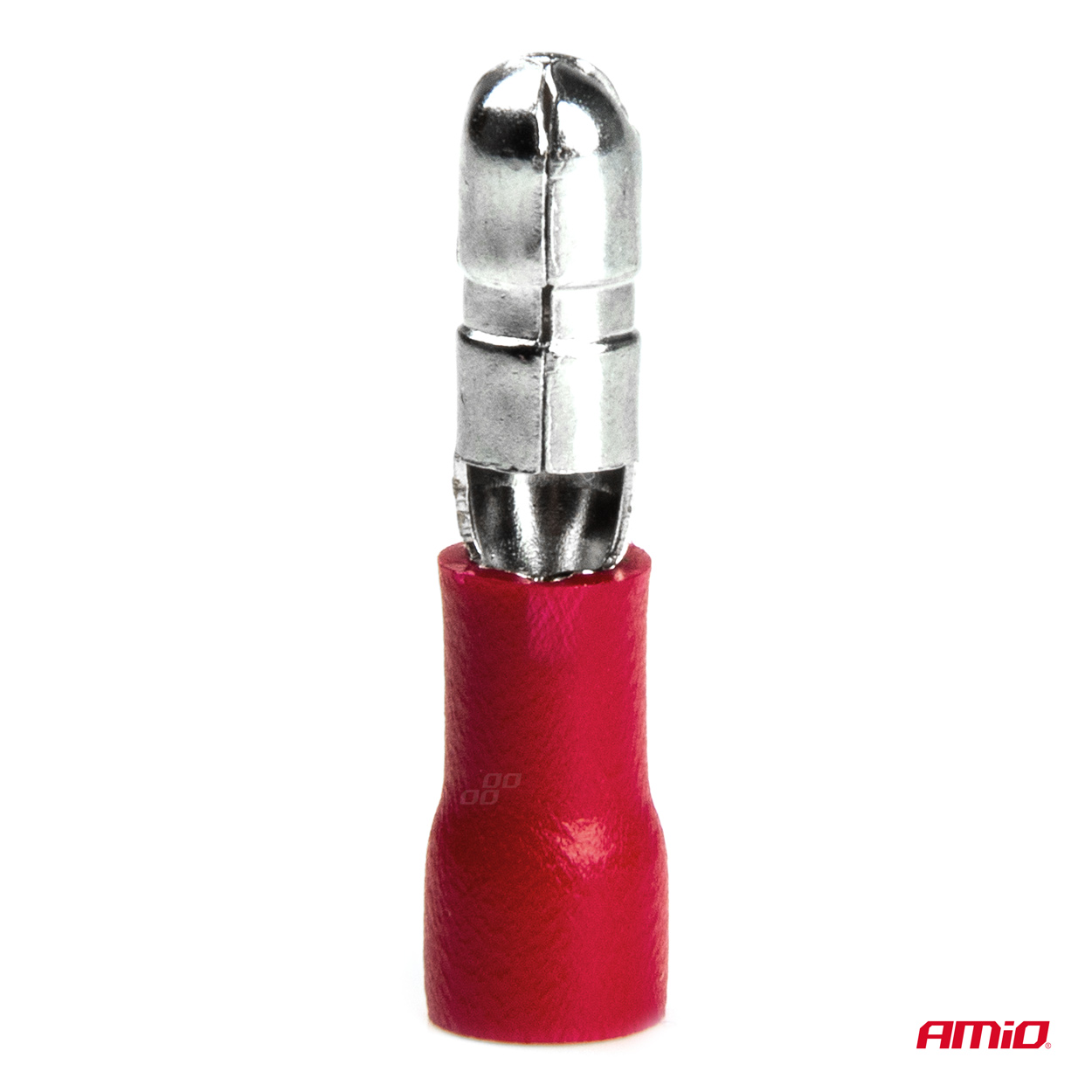 AMiO - Elektrický konektor – kolík valcový 4mm 0.5-1.5mm2 10A 10ks