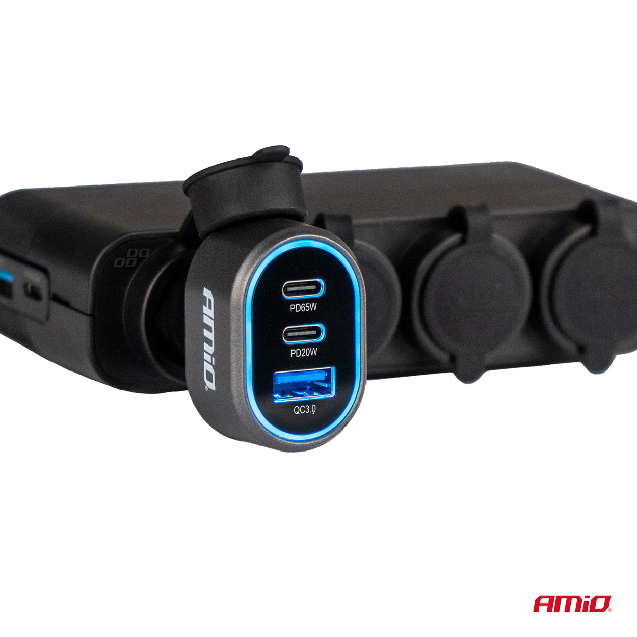 AMiO - Nabíjačka do auta Quick Charge