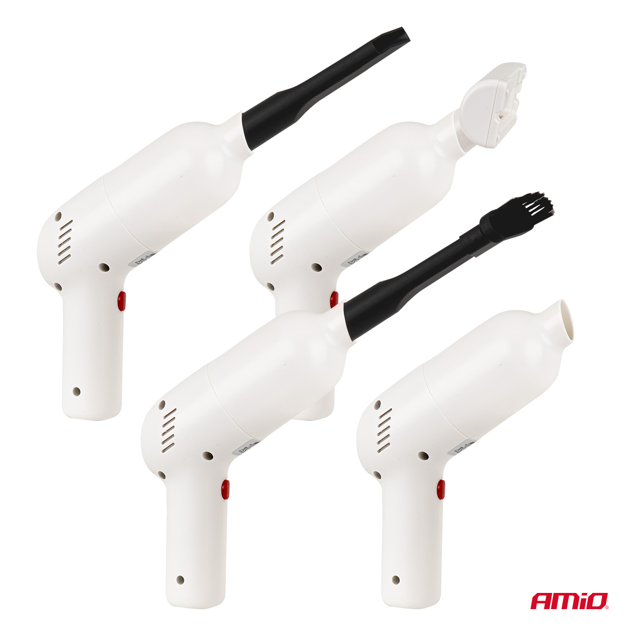AMiO - Bezdrôtový vysávač do auta 40W 4,5kPa USB-C VC-07 HEPA